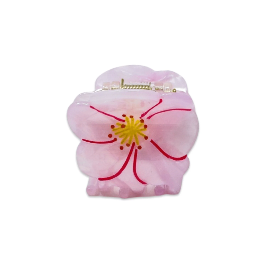 Mini Cherry Blossom Hair Claw Clip