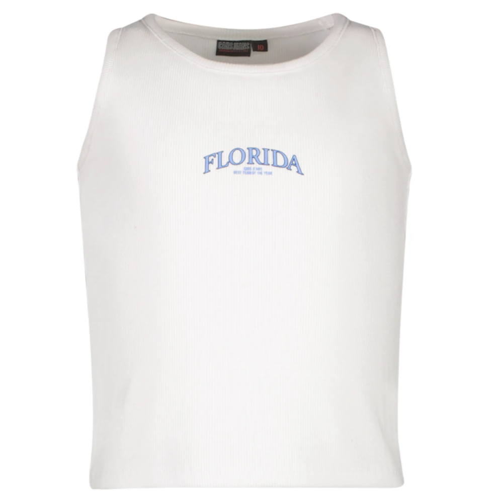 Abby Ribbed Tank Top – Florida Edition