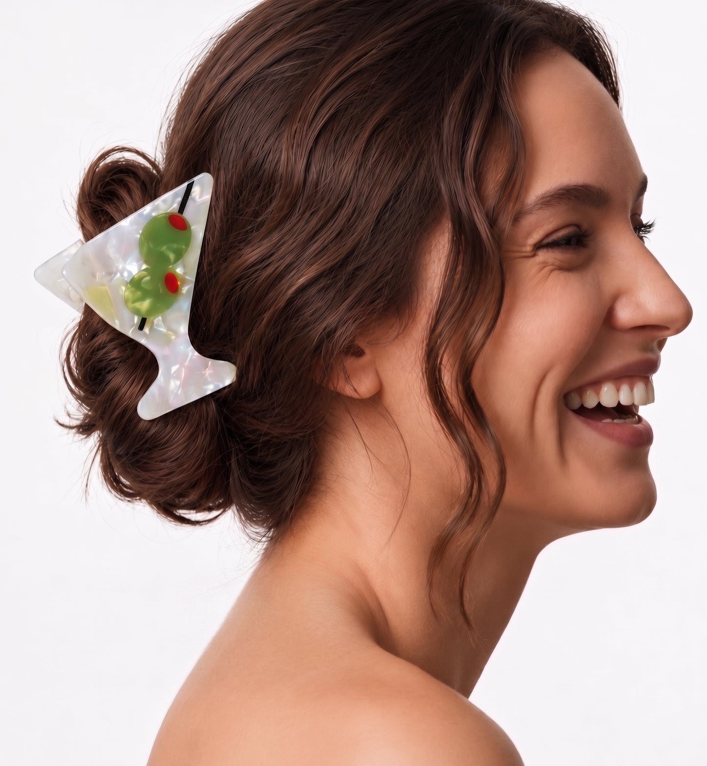 The Dirty Martini Hair Claw Clip