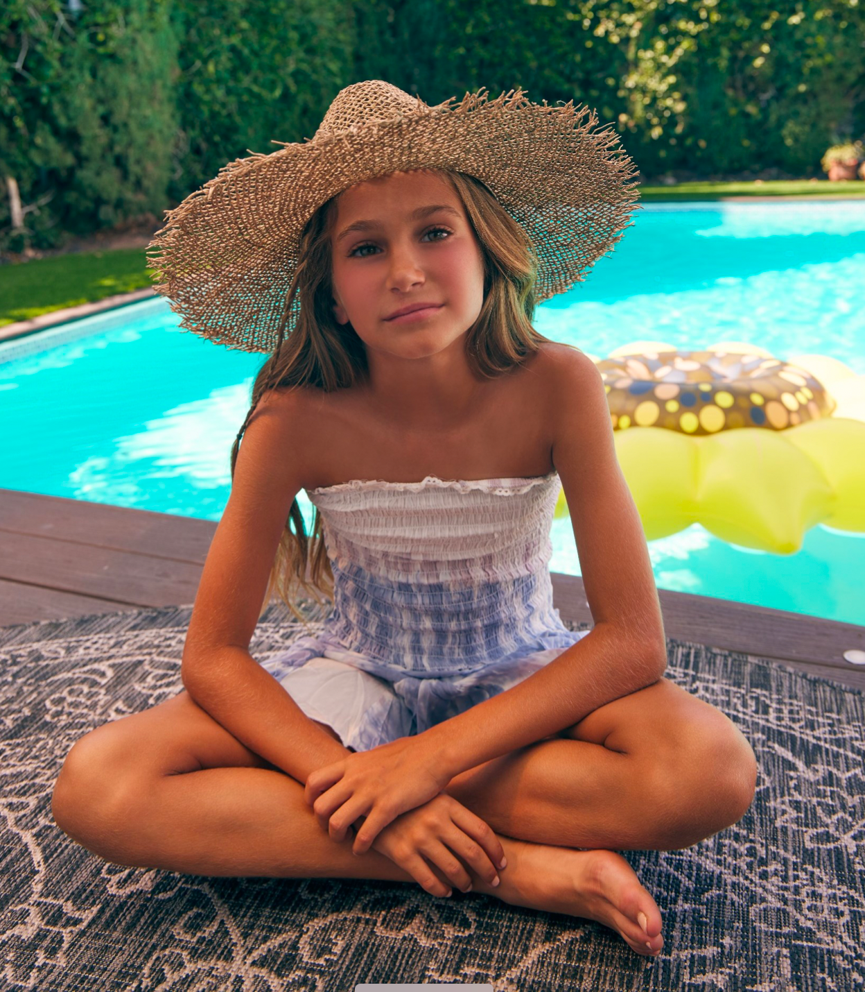 Smocked Tube & Ruffle Skirt Set - KIDDING | Kids | Teens | Moms