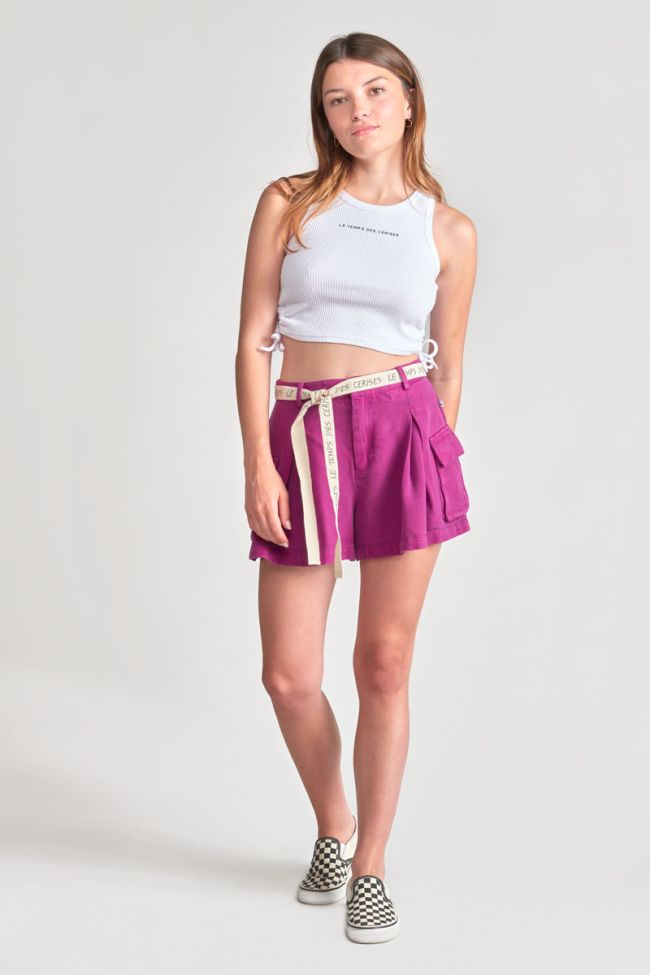 Maragi Cropped White Eye Tee - KIDDING | Kids | Teens | Moms