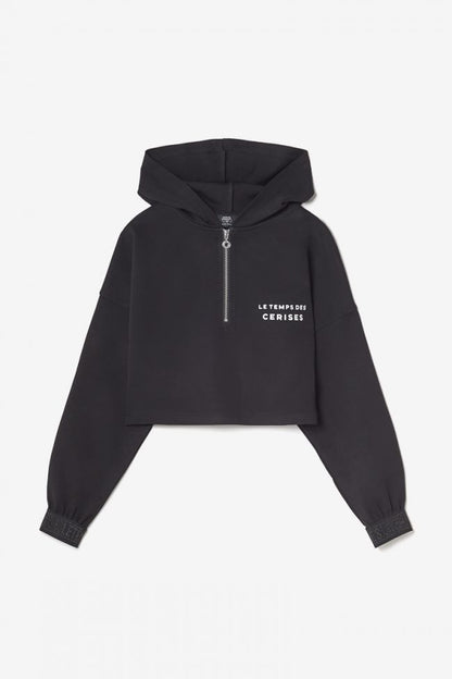 Black Zip Hoodie - KIDDING | Kids | Teens | Moms
