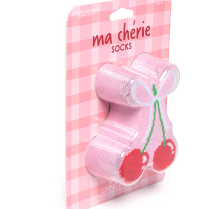 Cherry 3D Kids Crew Sock