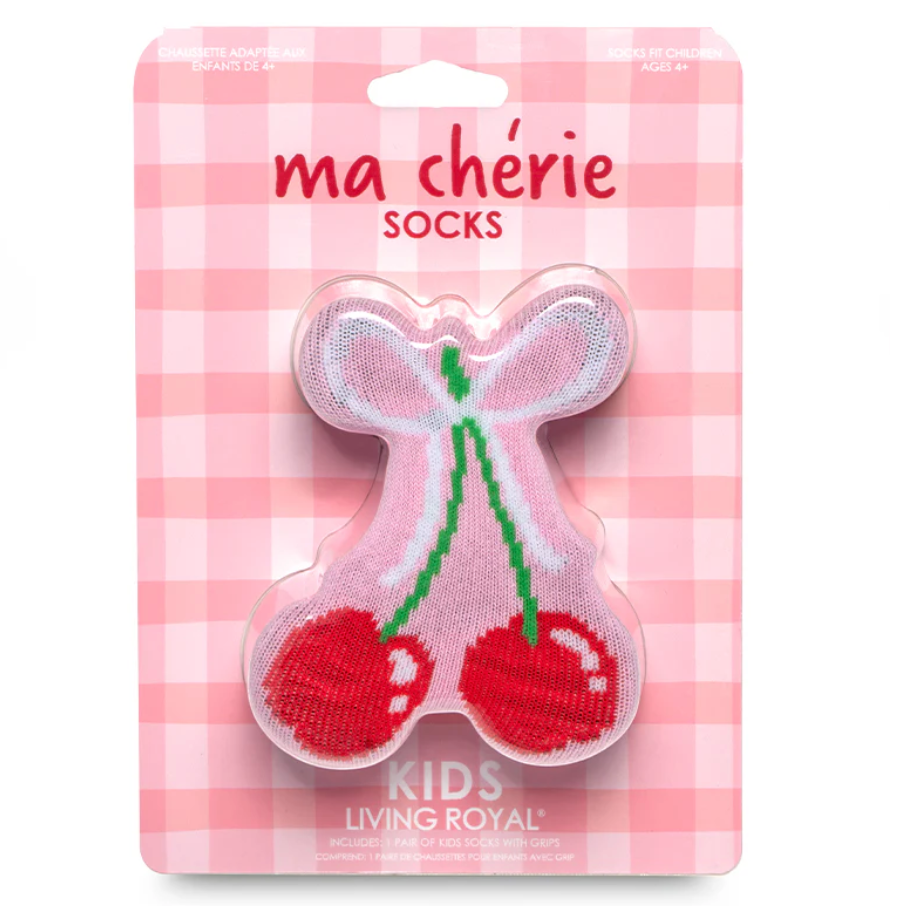 Cherry 3D Kids Crew Sock