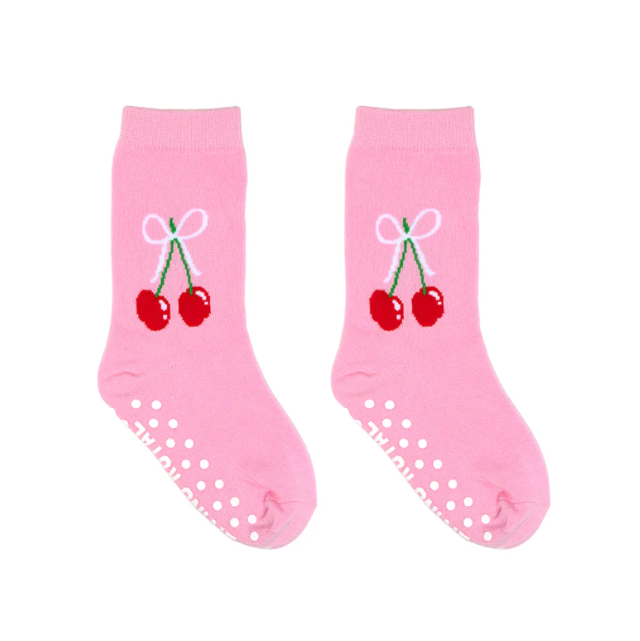 Cherry 3D Kids Crew Sock