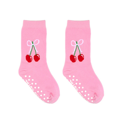 Cherry 3D Kids Crew Sock