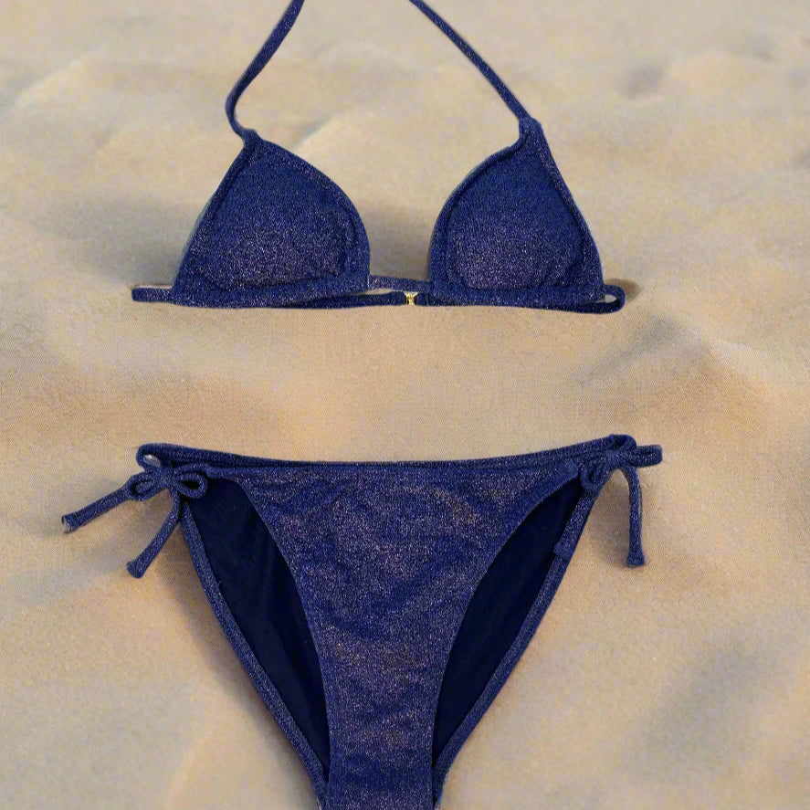 Shimmer Midnight Galaxy Bikini Set