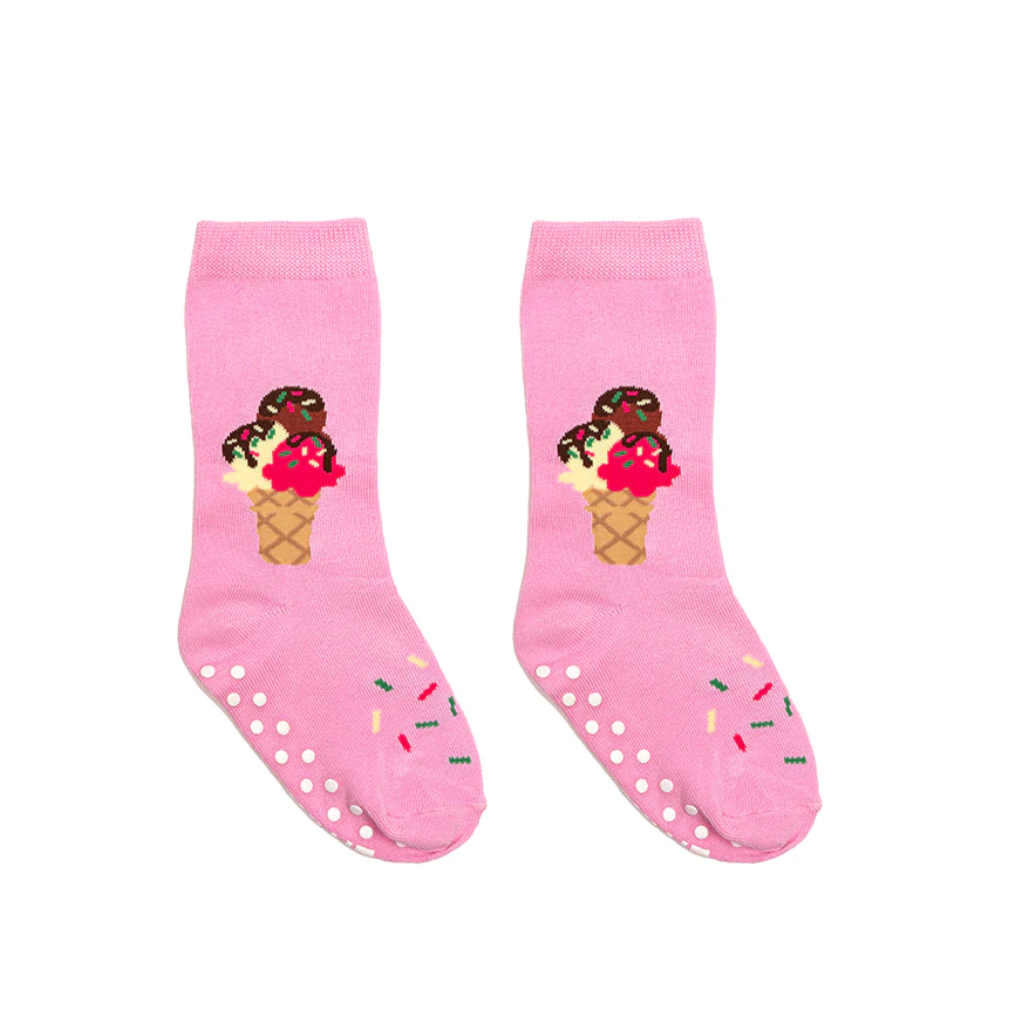 Ice Cream 3D Kids Crew Sock