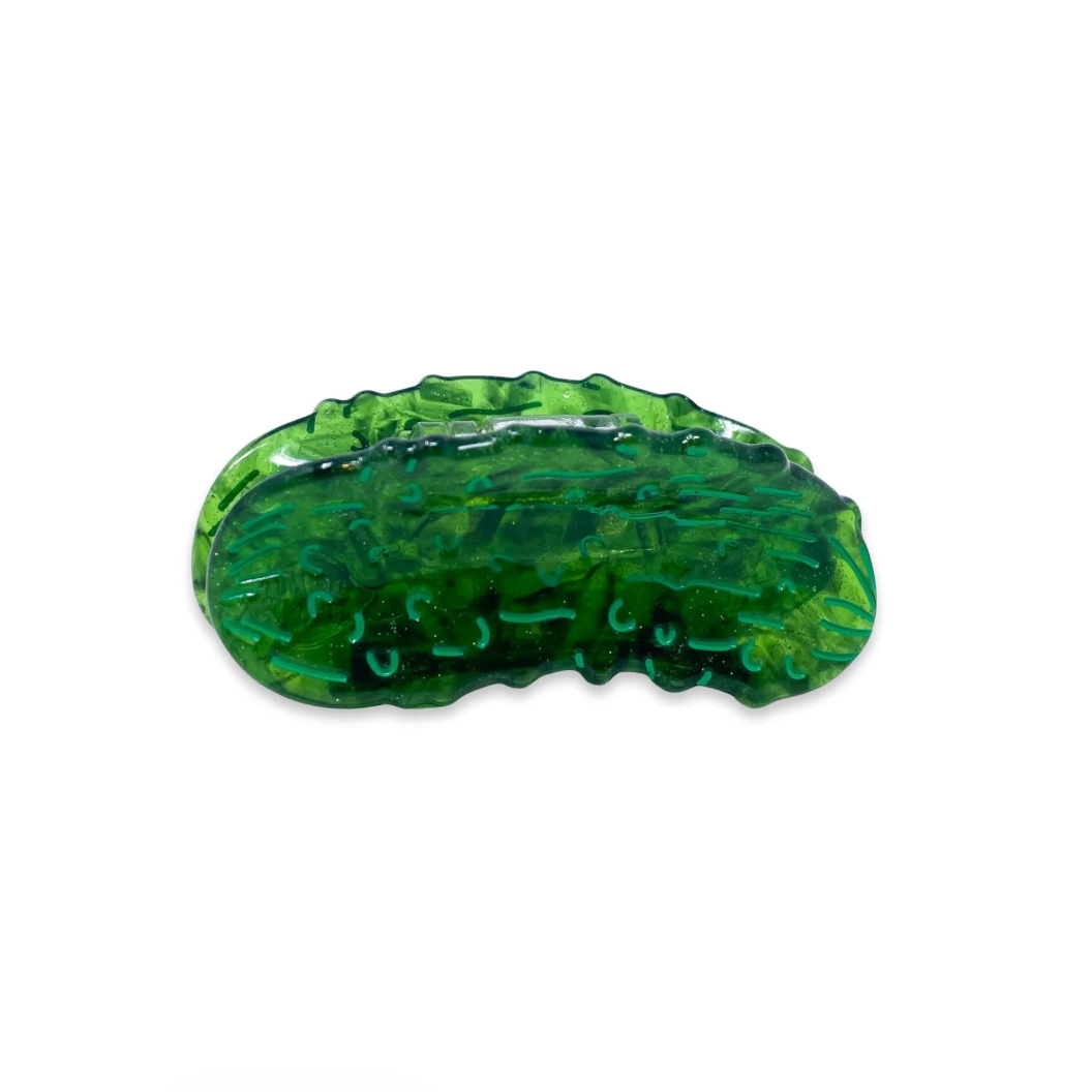 Mini Pickle Hair Claw Clip