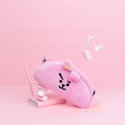 Pink cooky Plush Pencil Case