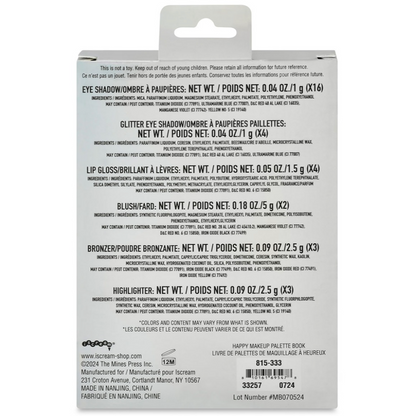 Happy Makeup Palette Book