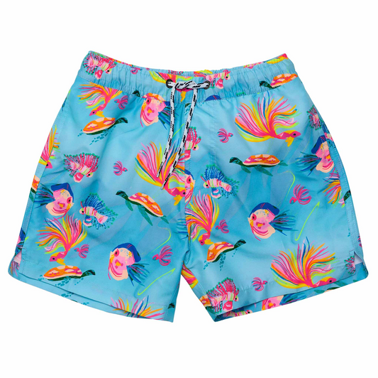 Kaleido Fish Sustainable Swim Short
