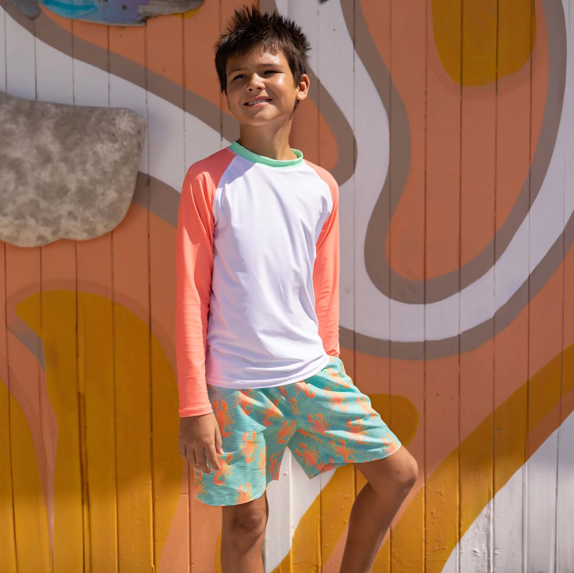 Ocean Clawed Swim Short