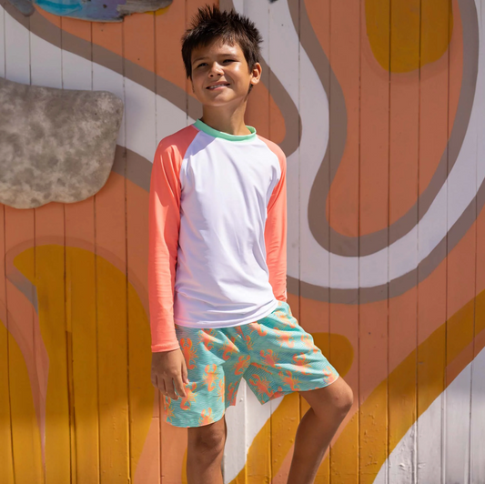 Ocean Clawed Swim Short