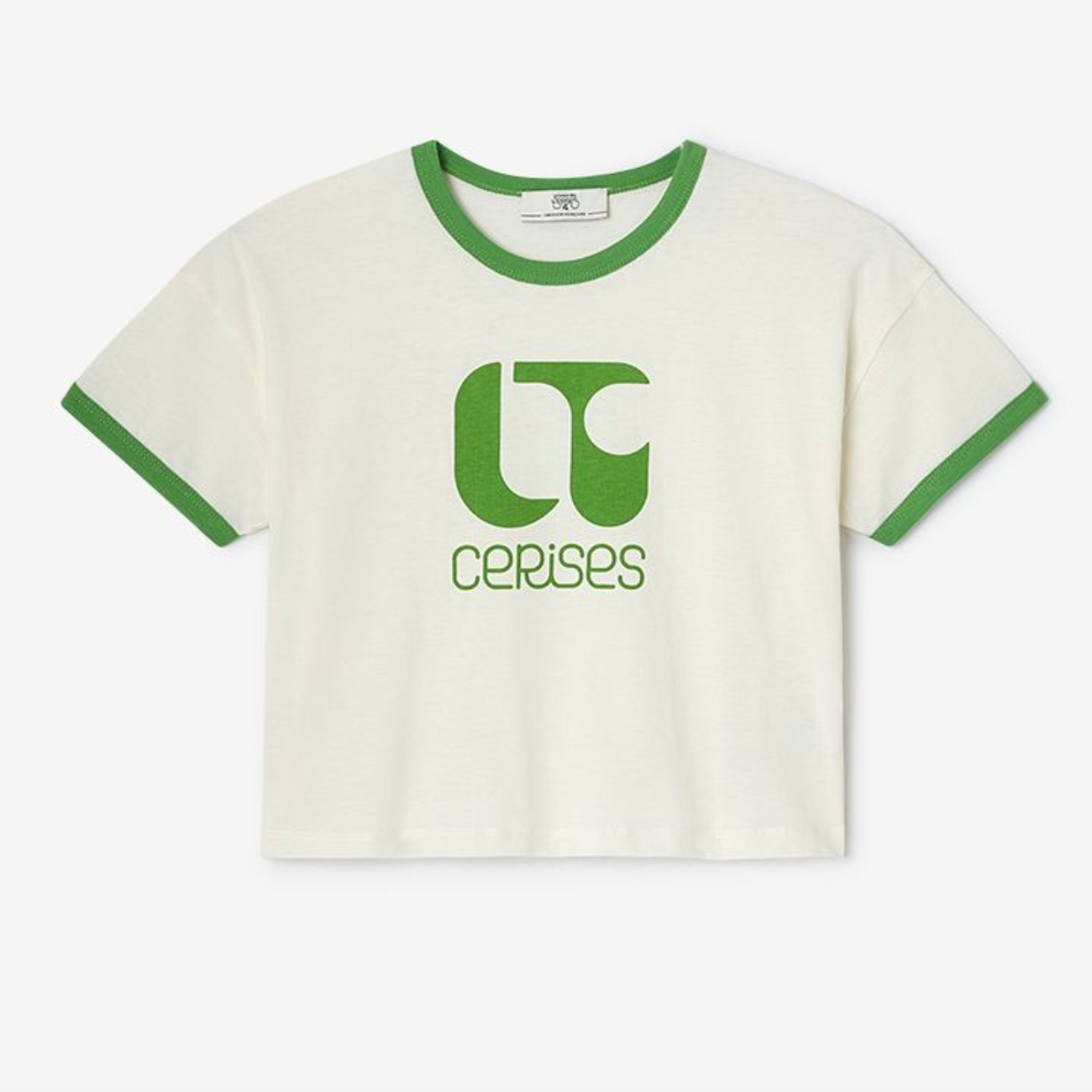 Green Ringer T-Shirt for Girls
