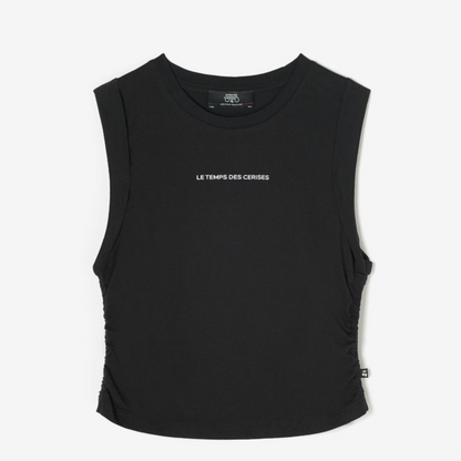 Rushed Black Tank Top