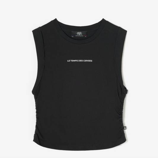 Rushed Black Tank Top