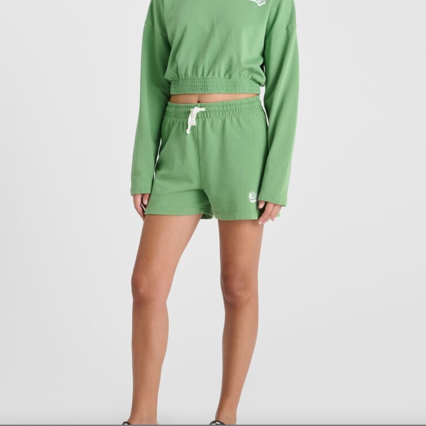 Matcha Green girls Shorts