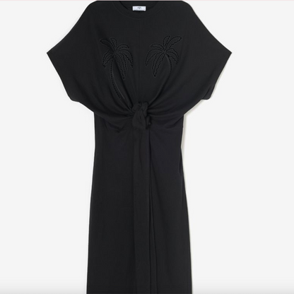 Tied Palm Dress – Black Edition