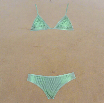 Mermaid Triangle Bikini Set