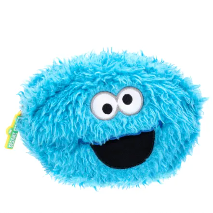 Sesame Street Cookie Monster Plush Pencil Case