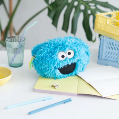 Sesame Street Cookie Monster Plush Pencil Case