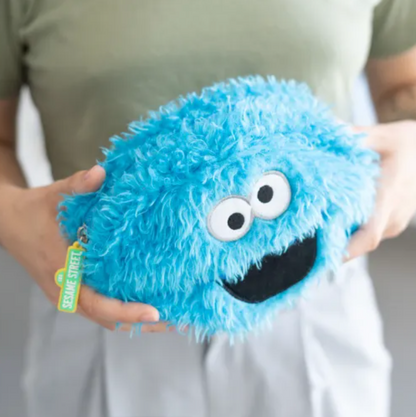 Sesame Street Cookie Monster Plush Pencil Case
