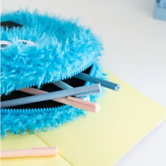 Sesame Street Cookie Monster Plush Pencil Case