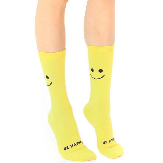Smile 3D Crew Sock
