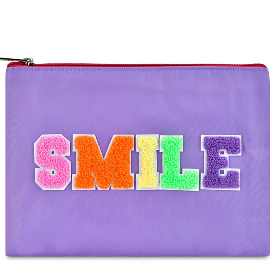 Purple Smile Pouch