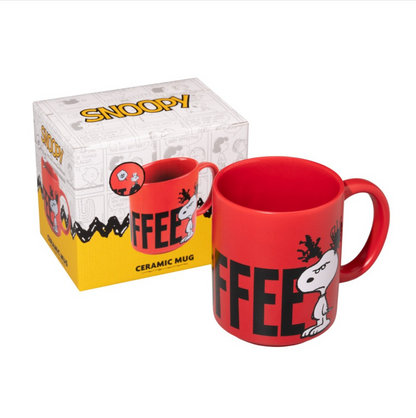 Snoopy But First Coffee Mug