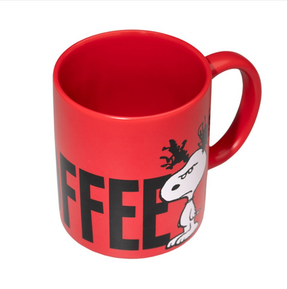 Snoopy But First Coffee Mug
