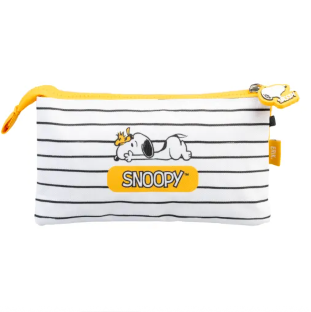 💤 Snoopy Lazy Triple Pencil Case