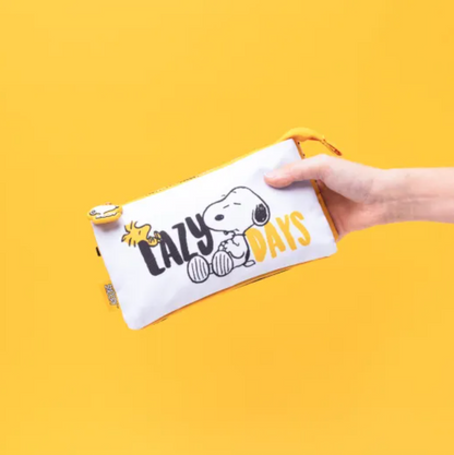 💤 Snoopy Lazy Triple Pencil Case