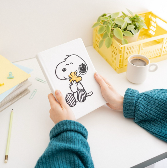 Snoopy Plush Notebook