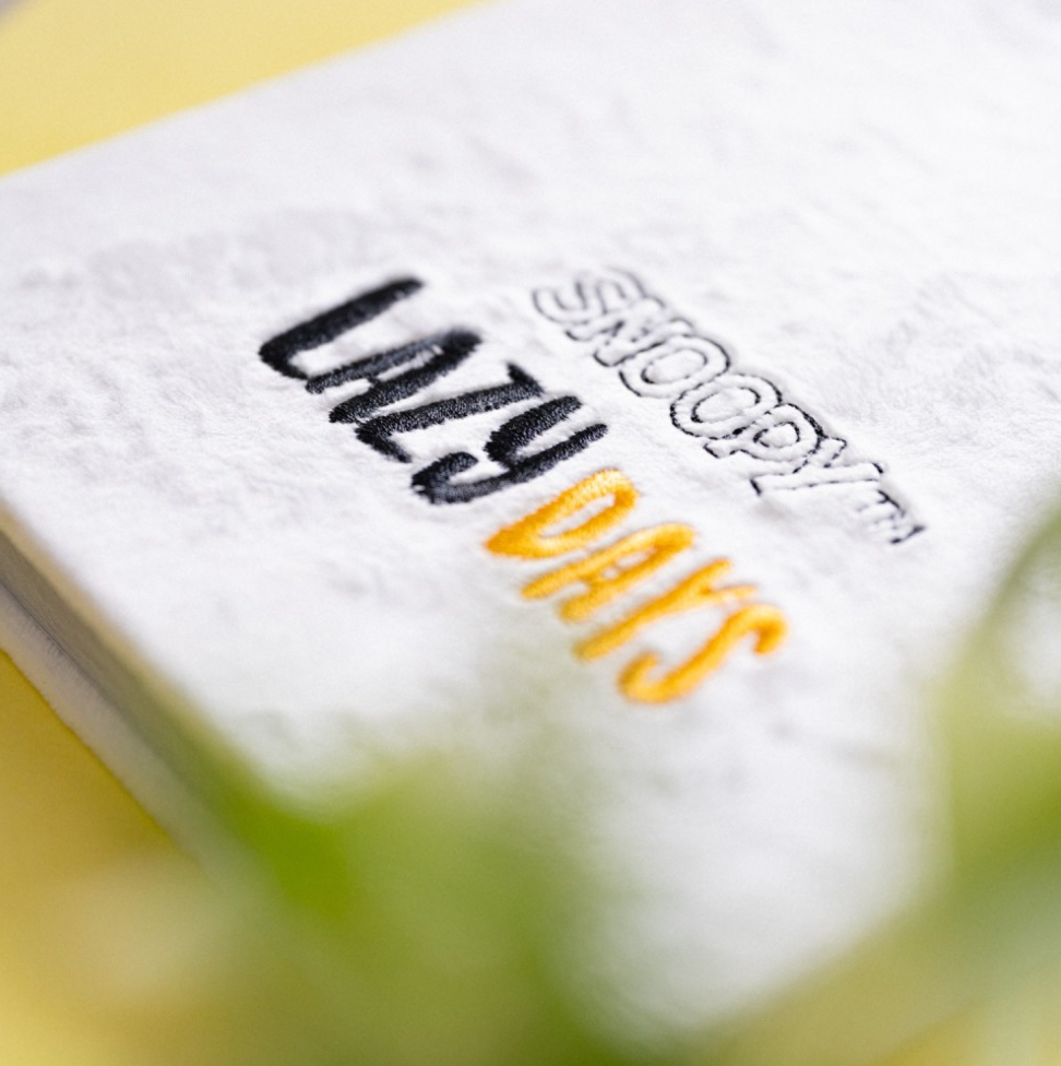 Snoopy Plush Notebook