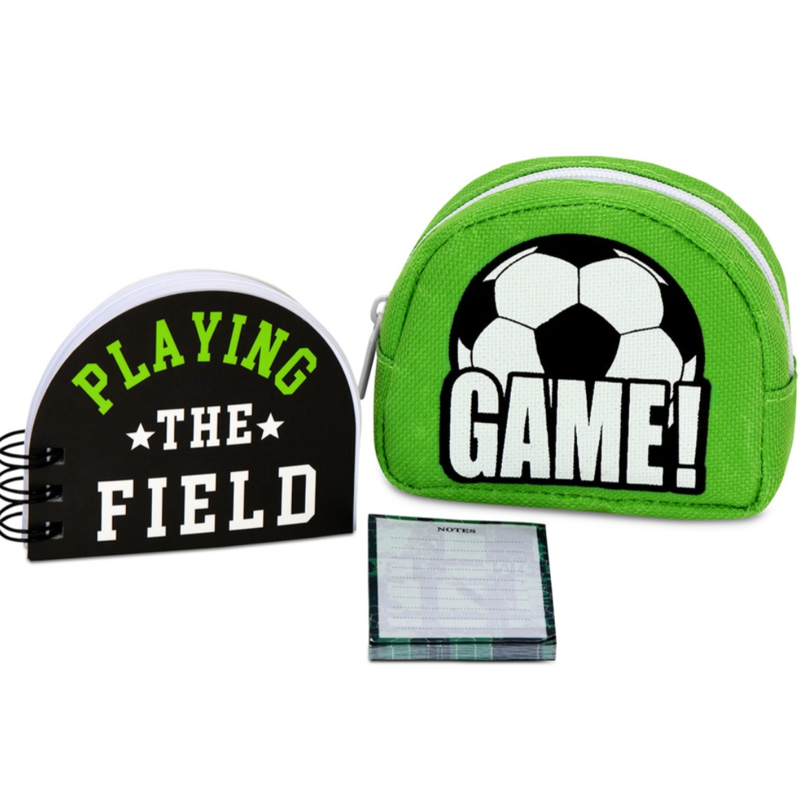 Soccer Stationery Clip Set