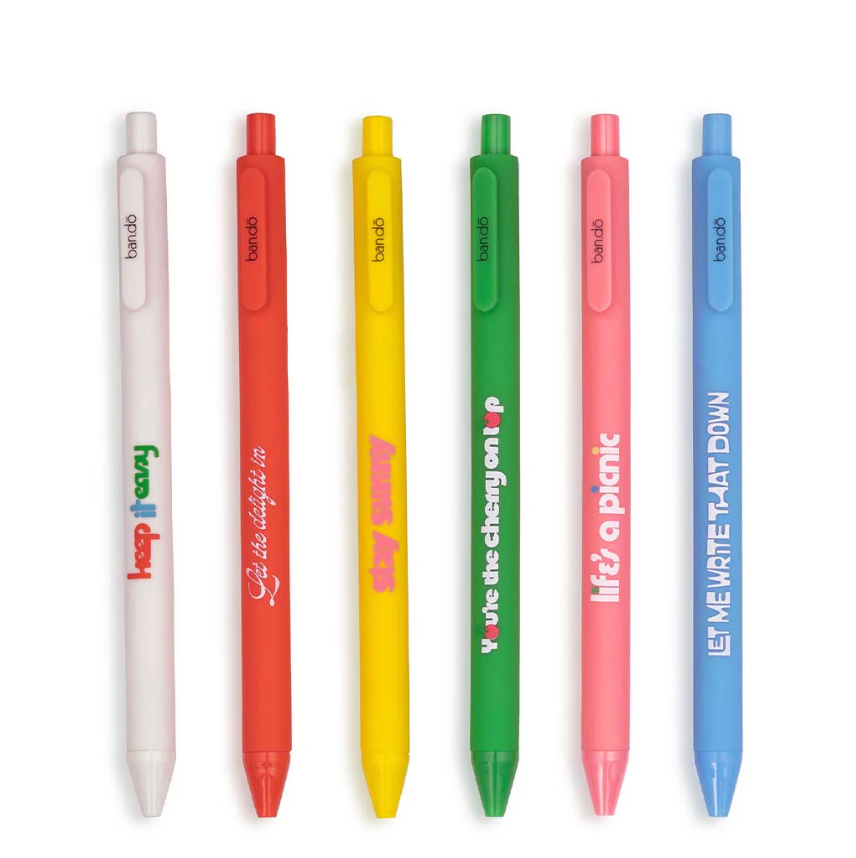 Write On Gel Pen Set