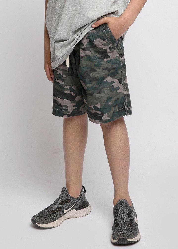 Camo Corduroy Short - KIDDING | Kids | Teens | Moms