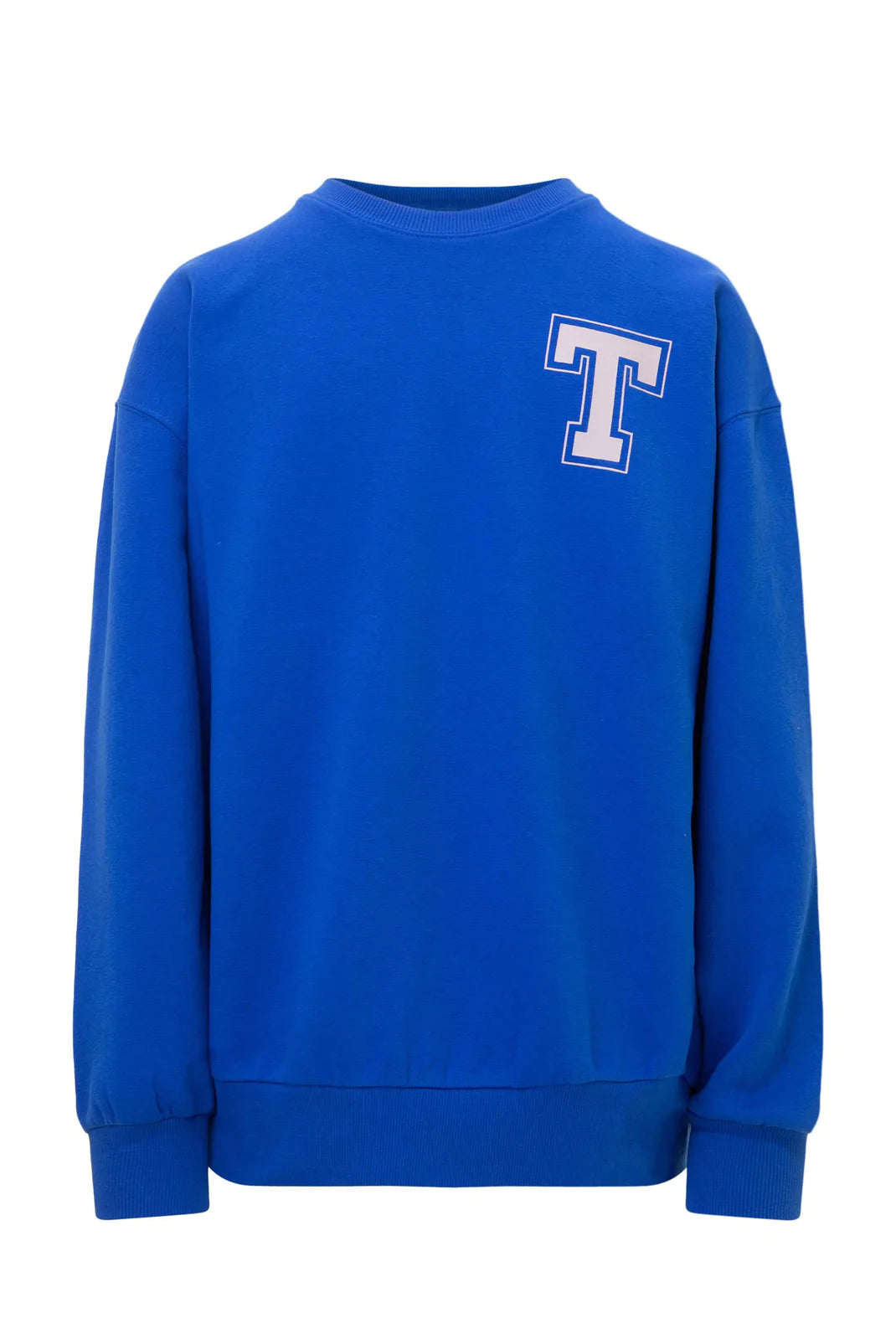 Blue College Sweatshirt - KIDDING | Kids | Teens | Moms