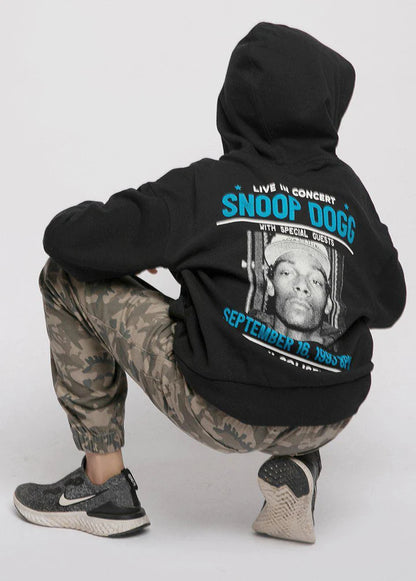 Snoop Dogg Black Hoodie - KIDDING | Kids | Teens | Moms